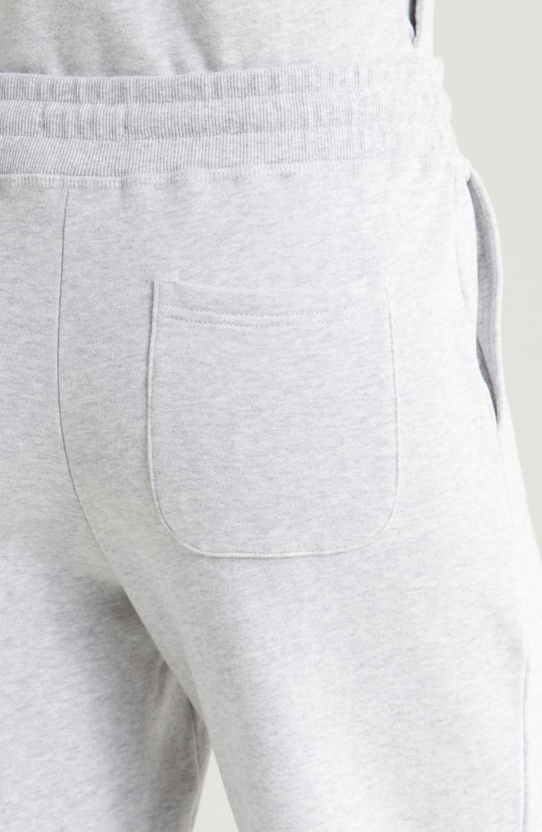 Marine Layer Cloud Nine Wide Leg Cotton Blend Fleece Drawstring Pants, Alternate, color,