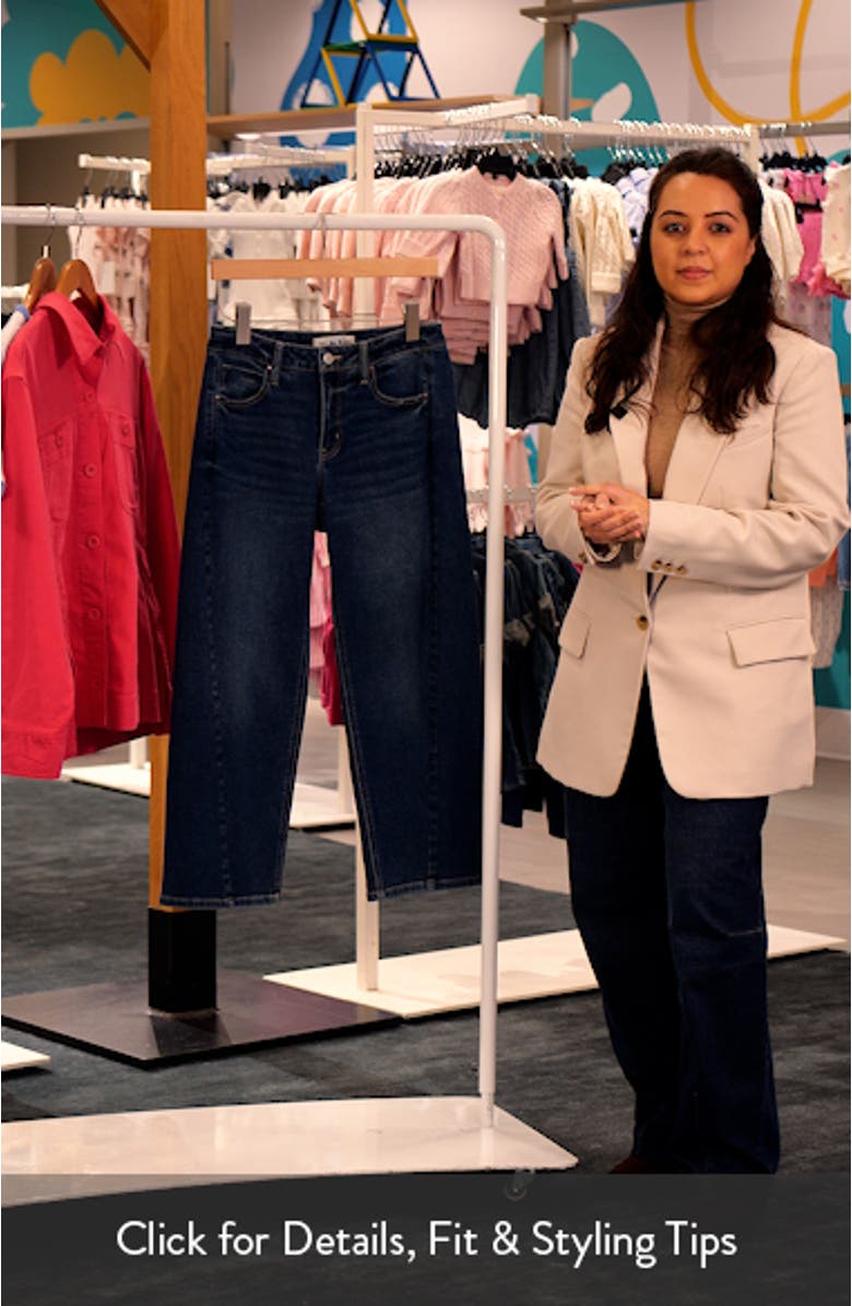 Forward Seam Crop Jeans, sales video thumbnail