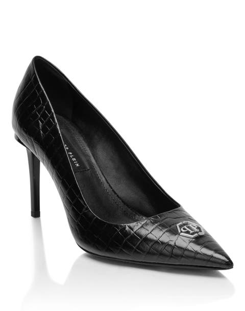 Cocco Print Decolette Mid Heels Hexagon 9 Women