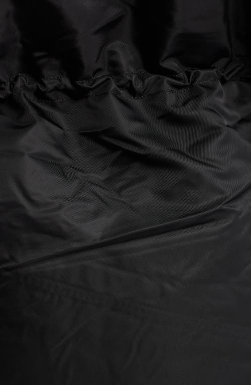 Alpha Industries Alpha N-3b Water Resistant Parka With Removable Faux Fur Trim In Black