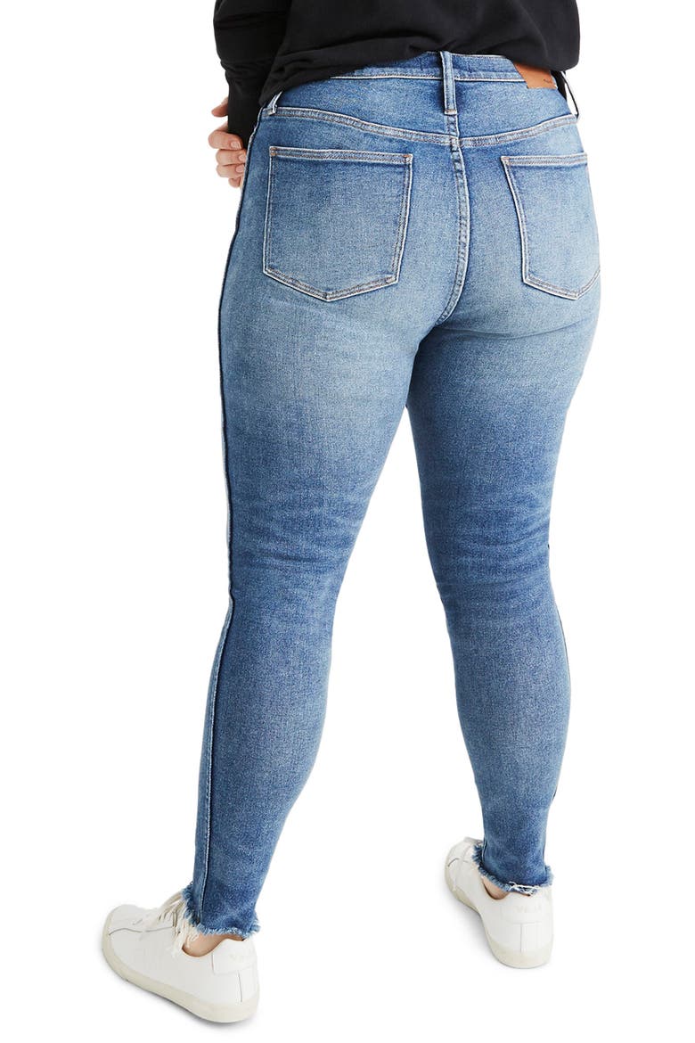 10-Inch High Waist Skinny Jeans, Alternate, color, CORDOVA