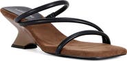 AZALEA WANG Genna Wedge Slide Sandal