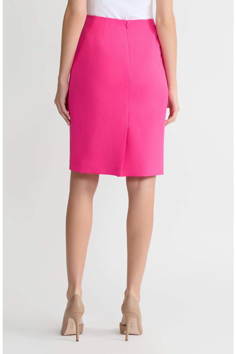 Zip Pencil Skirt, Alternate, color, PINK PERFECTION