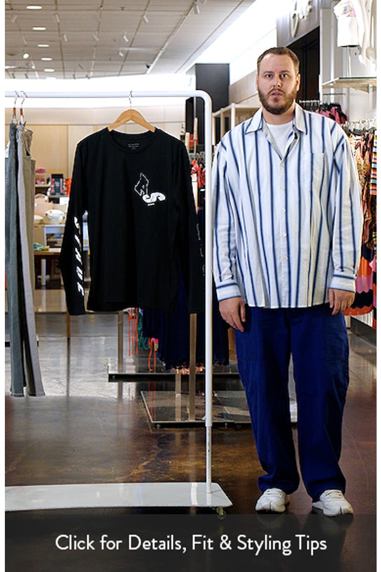 Upstaged Long Sleeve Organic Cotton T-Shirt video