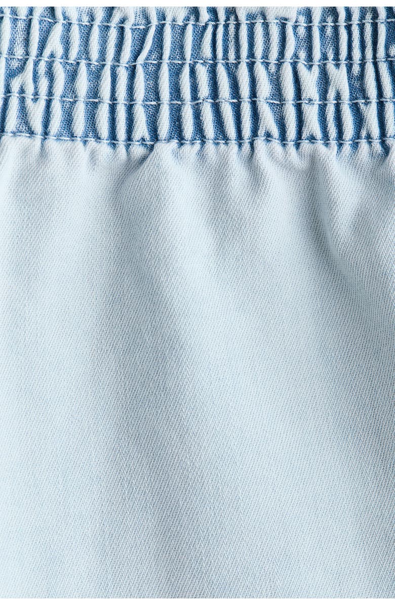 H&M Wide Denim Trousers, Alternate, color, Light Denim Blue