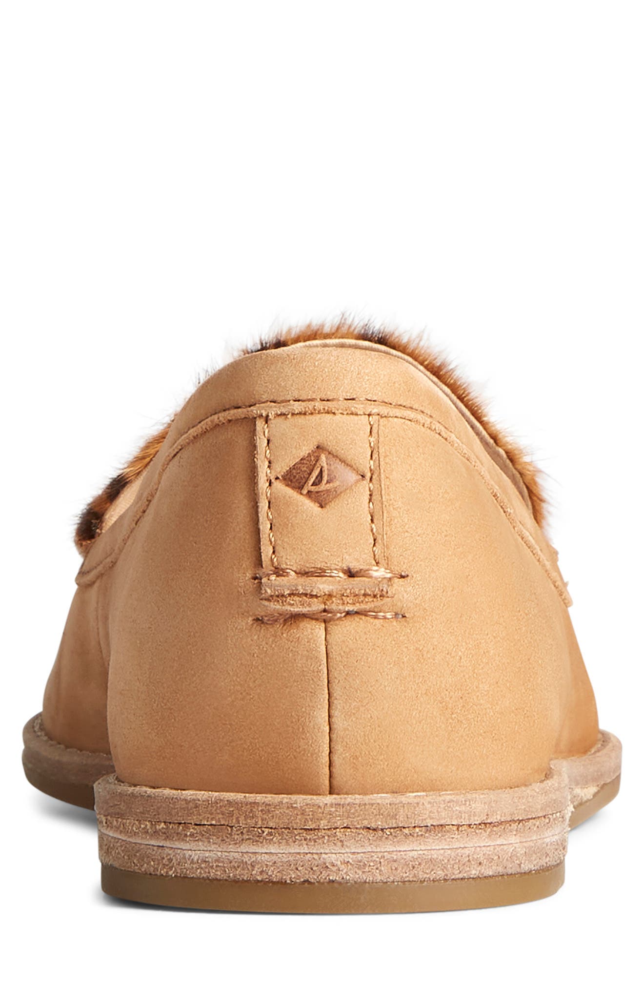 Saybrook Genuine Calf Hair & Leather Loafer, Alternate, color, TAN