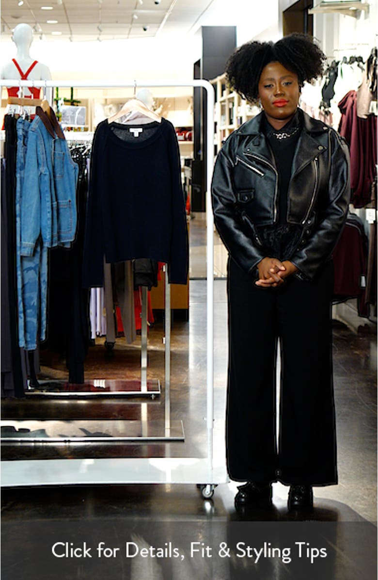 Kids' Foulton Wool & Cashmere Crewneck Sweater, sales video thumbnail