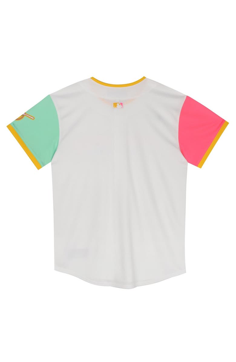 Nike Preschool Nike White San Diego Padres City Connect Jersey, Alternate, color, White