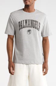 Palm Angels Arched Logo Graphic T-Shirt