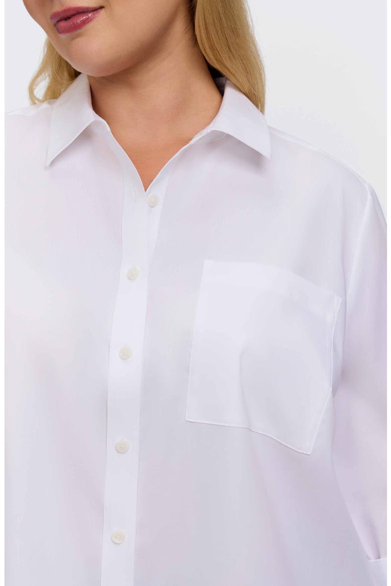 Jodie Button-Up Shirt, Alternate, color, WHITE