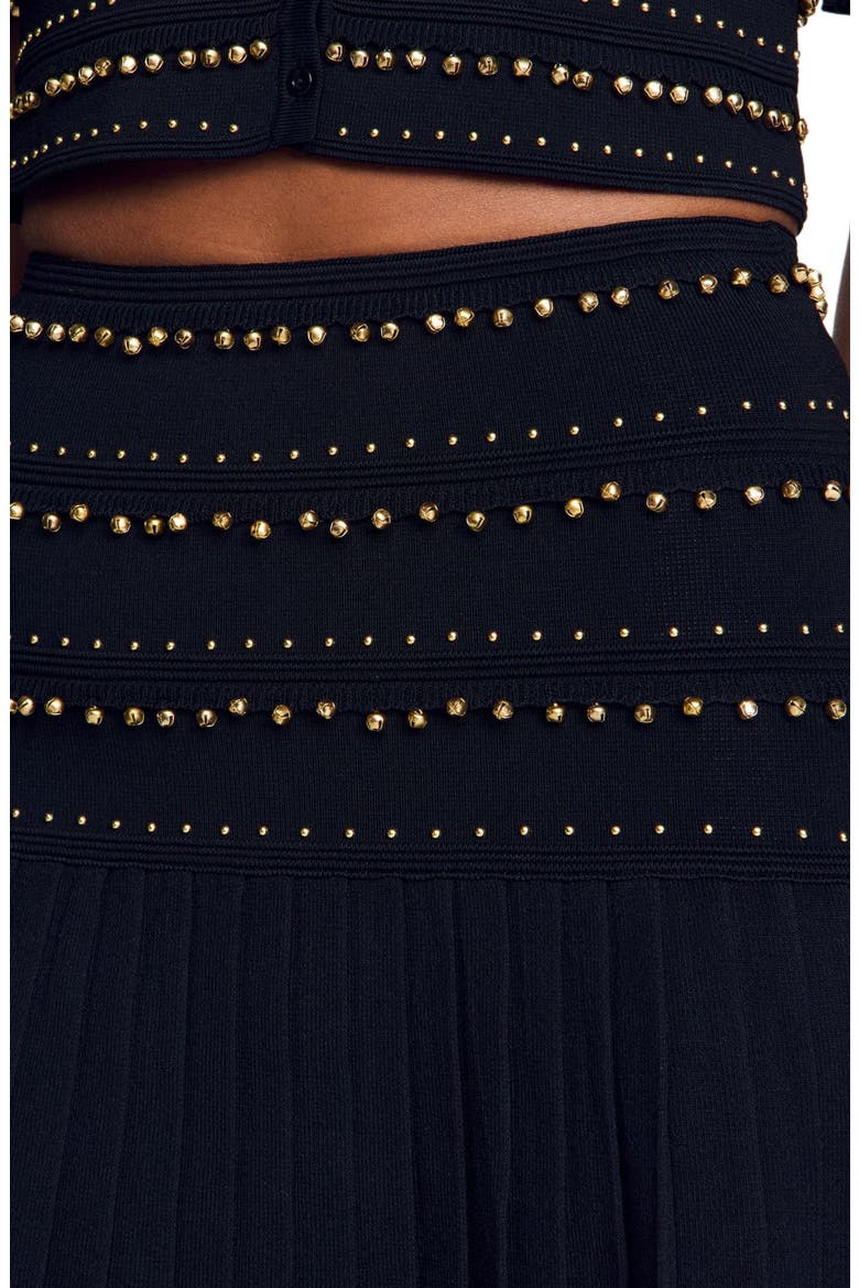 Short skirt with tassels, Main, color, Black