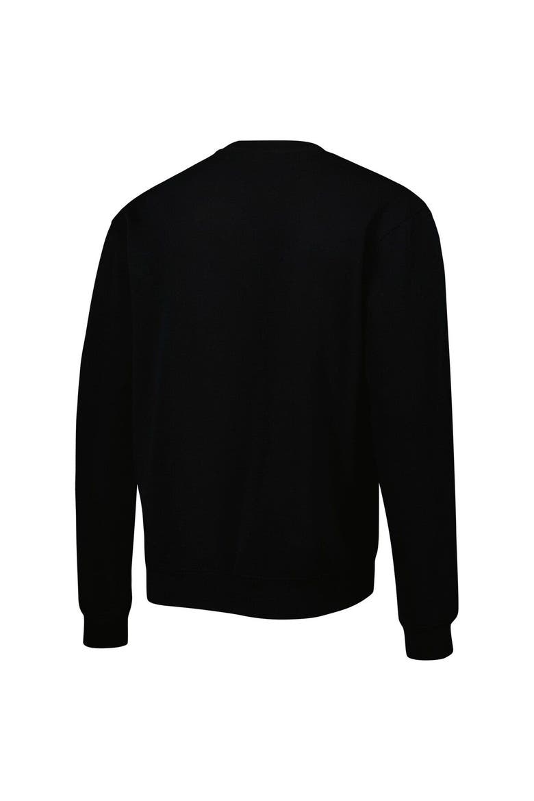 Men's Colosseum Black Baylor Bears Arch & Logo Pullover Sweatshirt, Alternate, color, Black