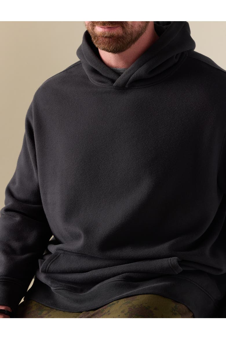 Big & Tall Broken-In Fleece Hoodie, Alternate, color, MOONLESS NIGHT
