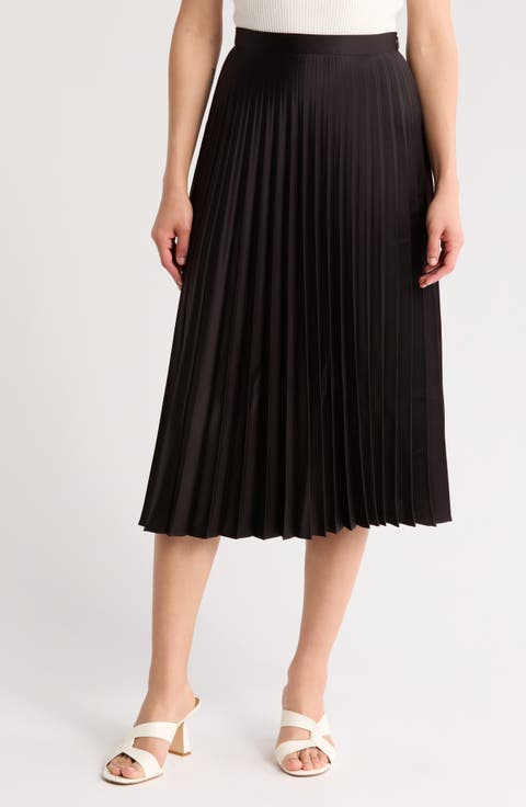 Vlissa Pleated Maxi Skirt