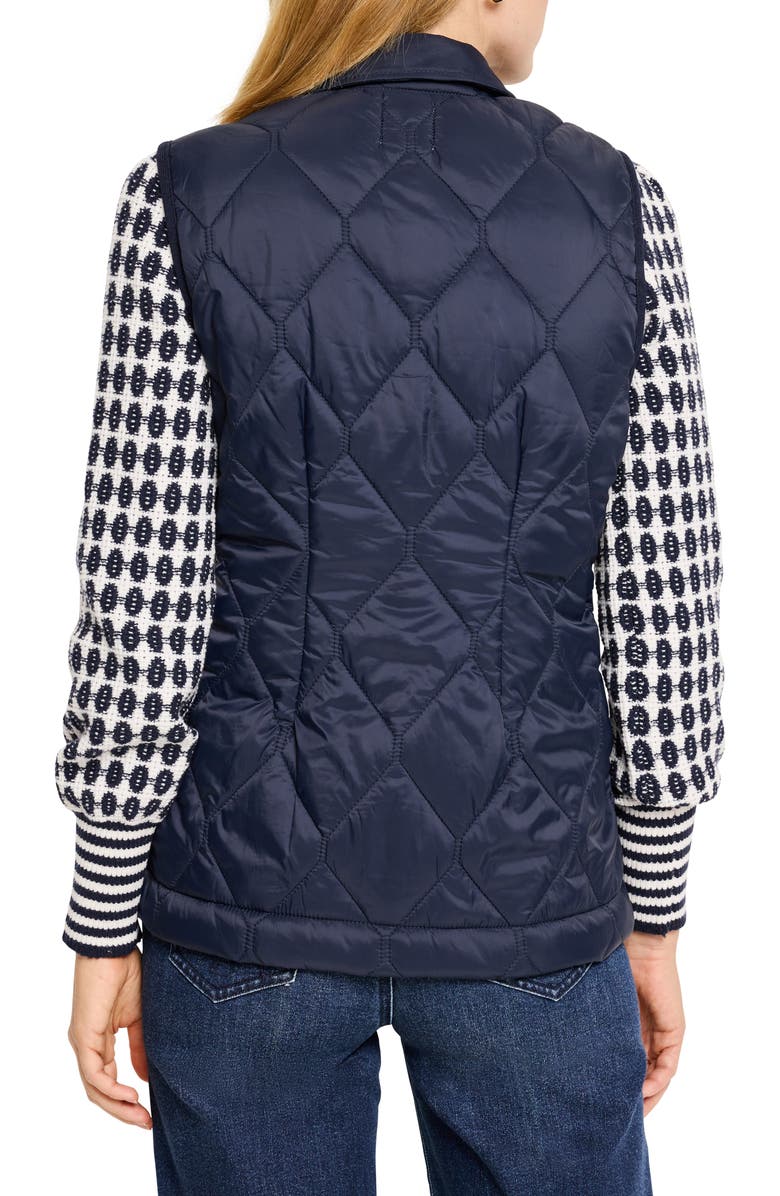 NIC+ZOE Puffer Vest, Alternate, color, Dark Indigo