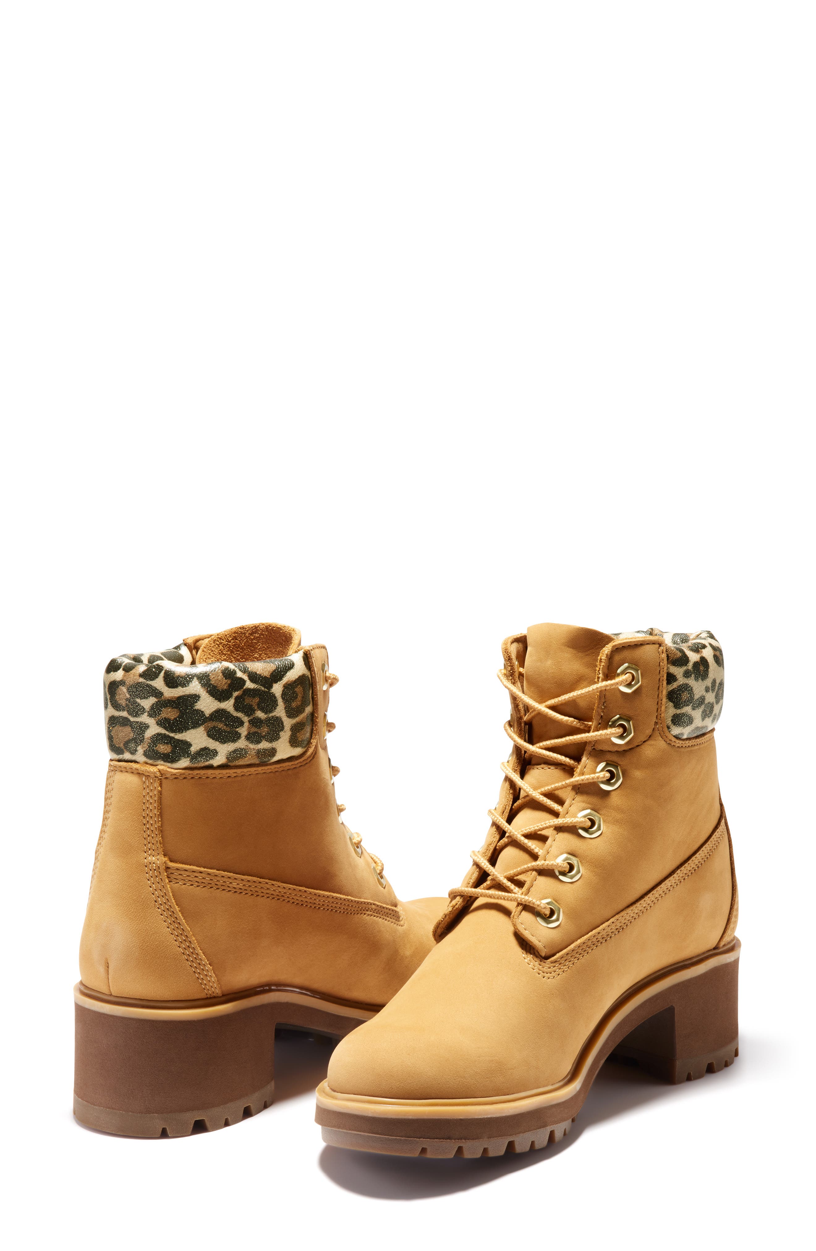 Kinsley Waterproof Bootie, Alternate, color, WHEAT/ BROWN NUBUCK LEATHER