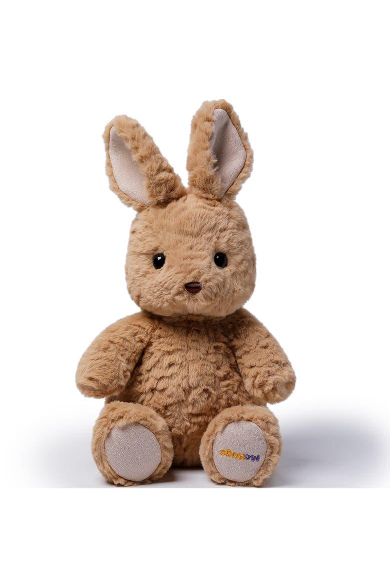 Latte Bold Bunny 9.8in Plush, Main, color, Multicolored