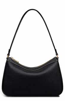 Albany Avenue Medium Leather Zip Top Shoulder Bag