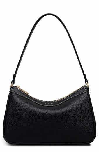 Albany Avenue Medium Leather Zip Top Shoulder Bag