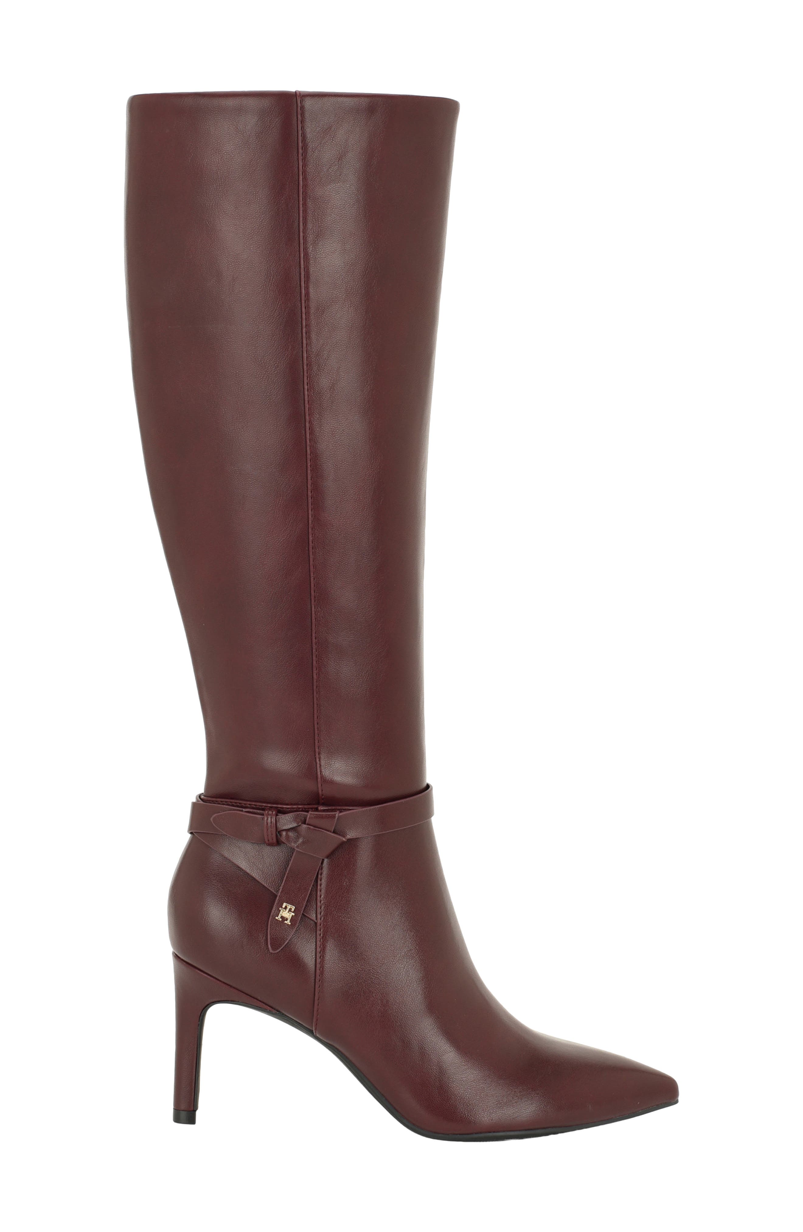 Jolay Knee High Boot, Alternate, color, BURGUNDY