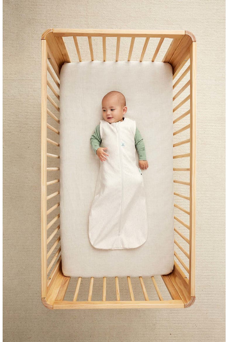 0.2 Tog Organic Cotton Wearable Blanket, Alternate, color, OATMEAL MARLE