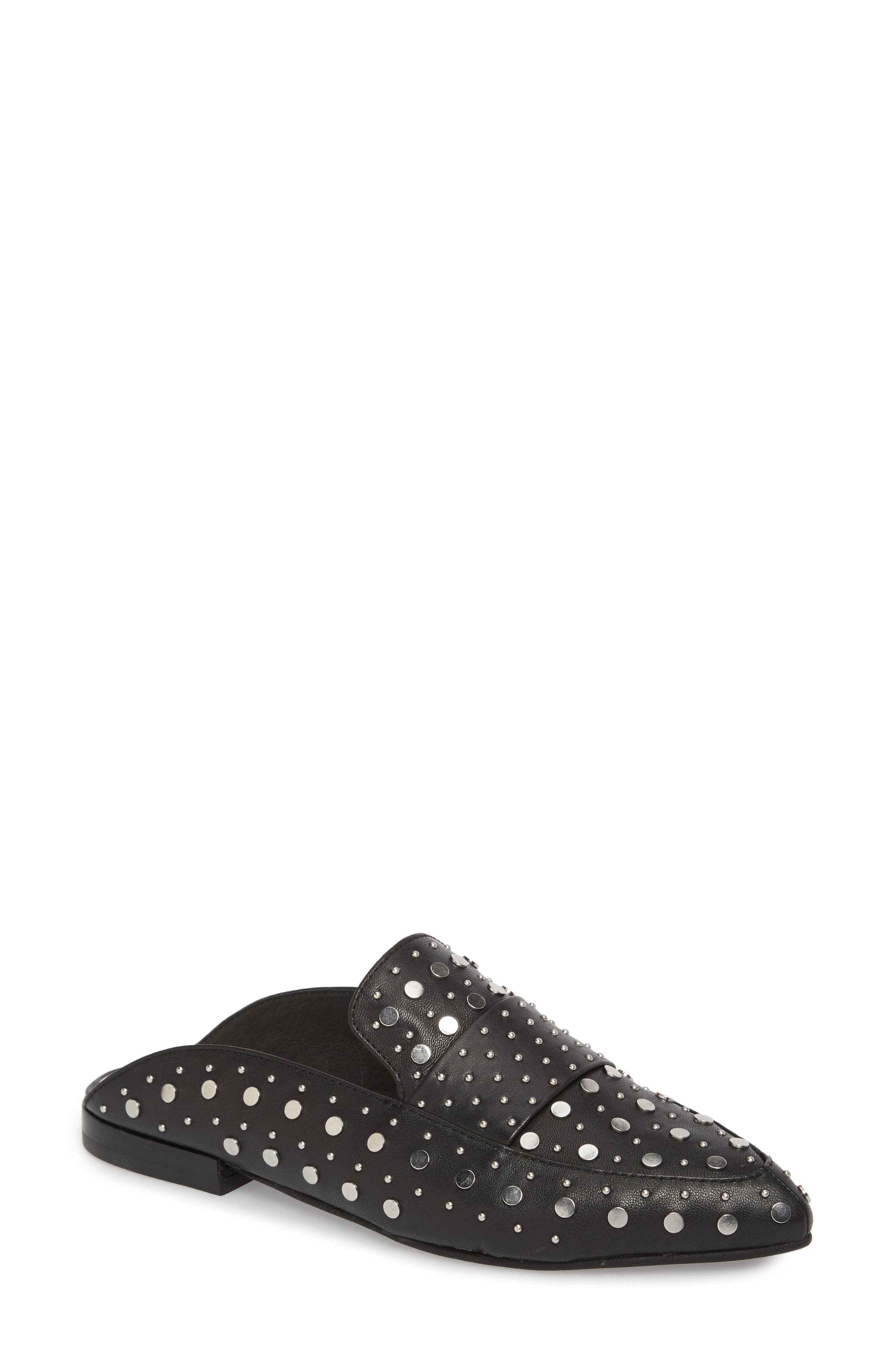 Kristin Cavallari Charlie Studded Loafer Mule, Main, color, 