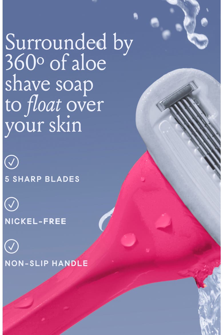5-Blade Razor Refills 4-Pack, Alternate, color, NONE