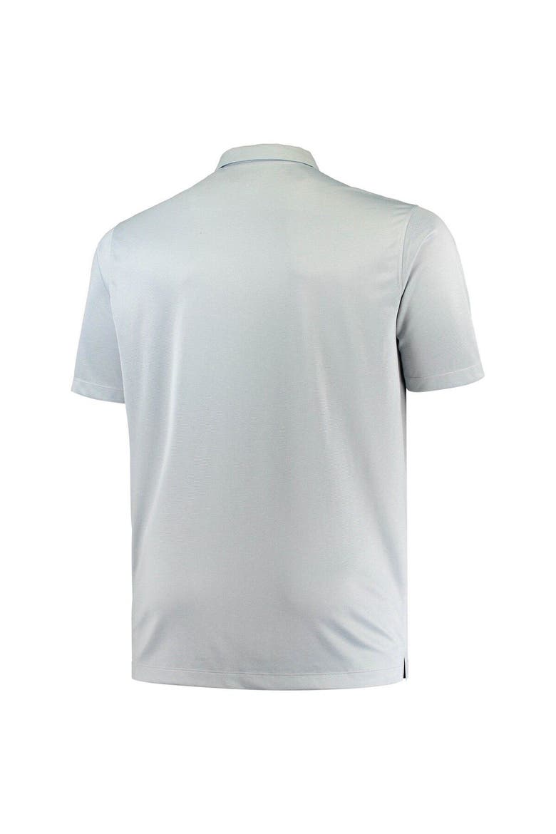 Men's Nike Heathered Gray Michigan State Spartans Big & Tall Performance Polo, Alternate, color, Gray