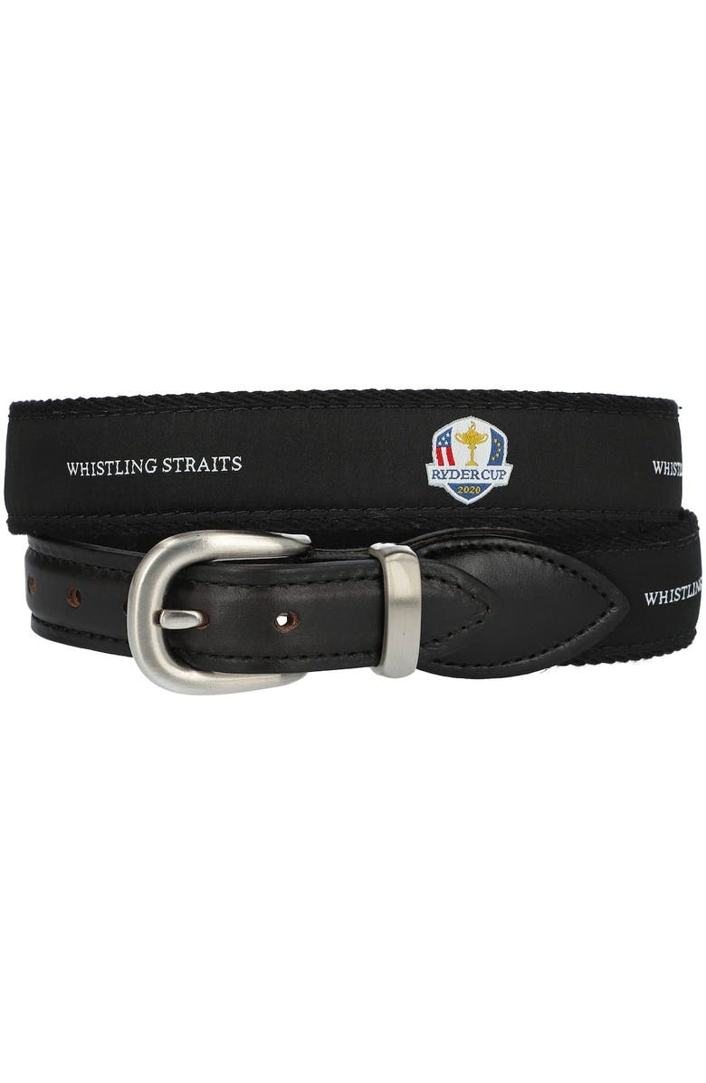 YRI CUSTOM DESIGNS Men's 2020 Ryder Cup Solid Ribbon Belt, Main, color, 