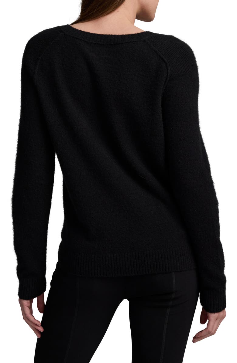 NIC+ZOE Luxe Cashmere V-Neck Sweater, Alternate, color, 