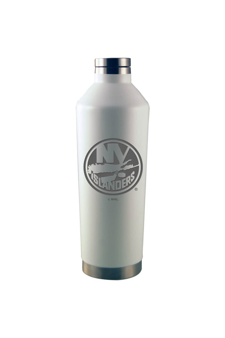 White New York Islanders 26oz. Primary Logo Water Bottle, Main, color, White