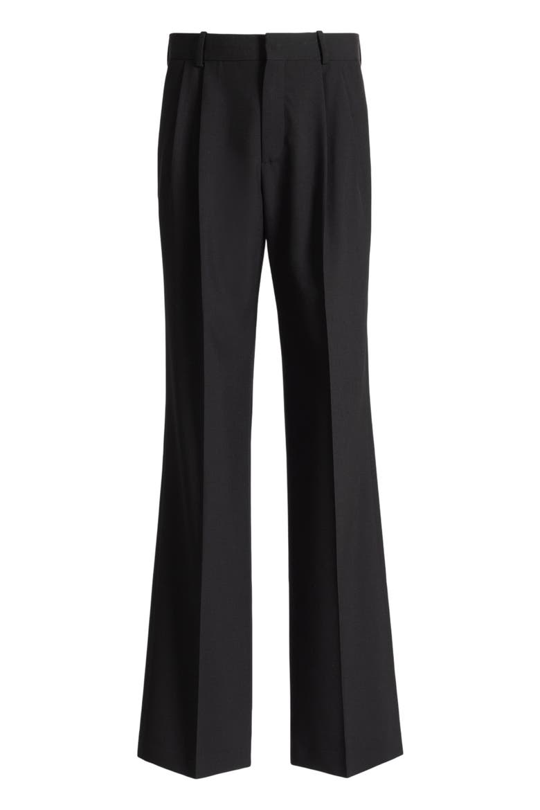 Wool Trousers, Alternate, color, black