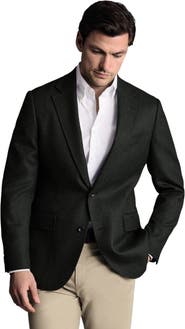 Charles Tyrwhitt Wool Texture Slim Fit Jacket