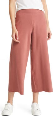 PAIGE Lisbon Wide Leg Pull-On Pants
