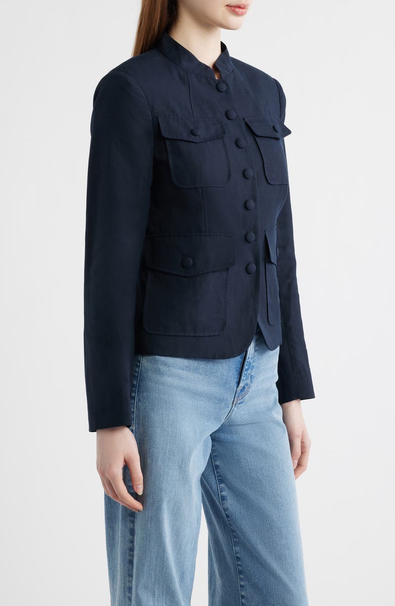 rag & bone Mercer Lyocell & Linen Blazer, Alternate, color, Sal
