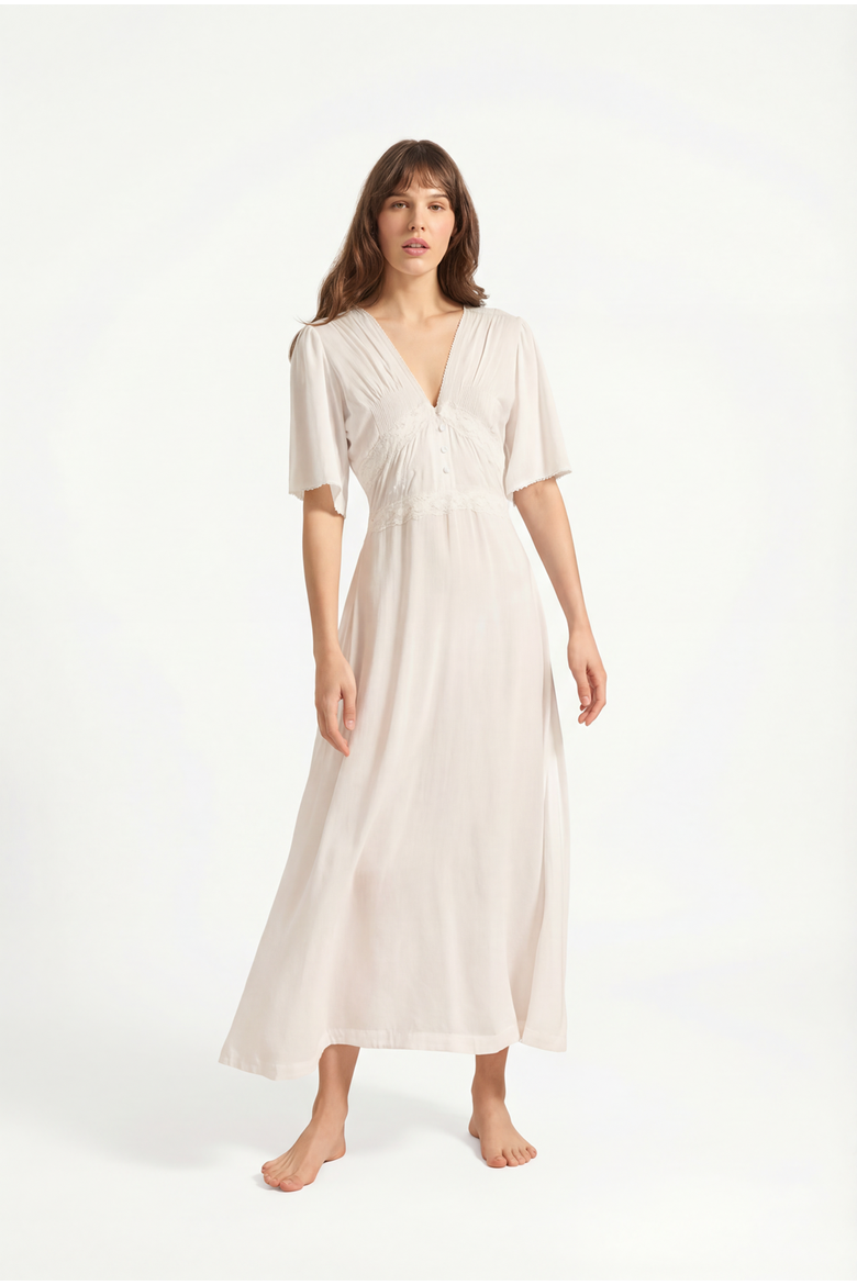 Luisa Nightdress, Main, color, Ivory