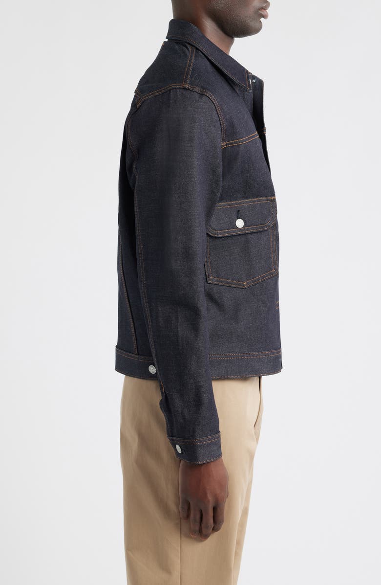 EDWIN Denim Jacket, Alternate, color, Dry Indigo