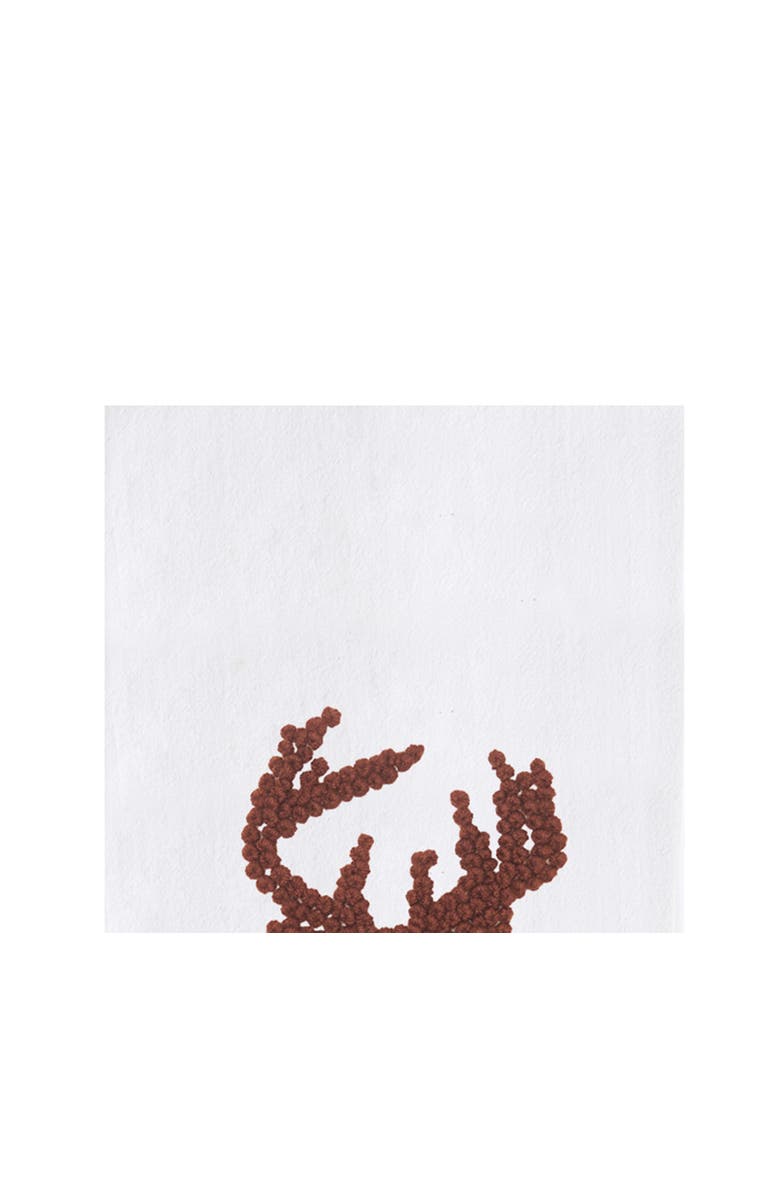 C&F Home Dear Silhouette Towel, Alternate, color, Brown