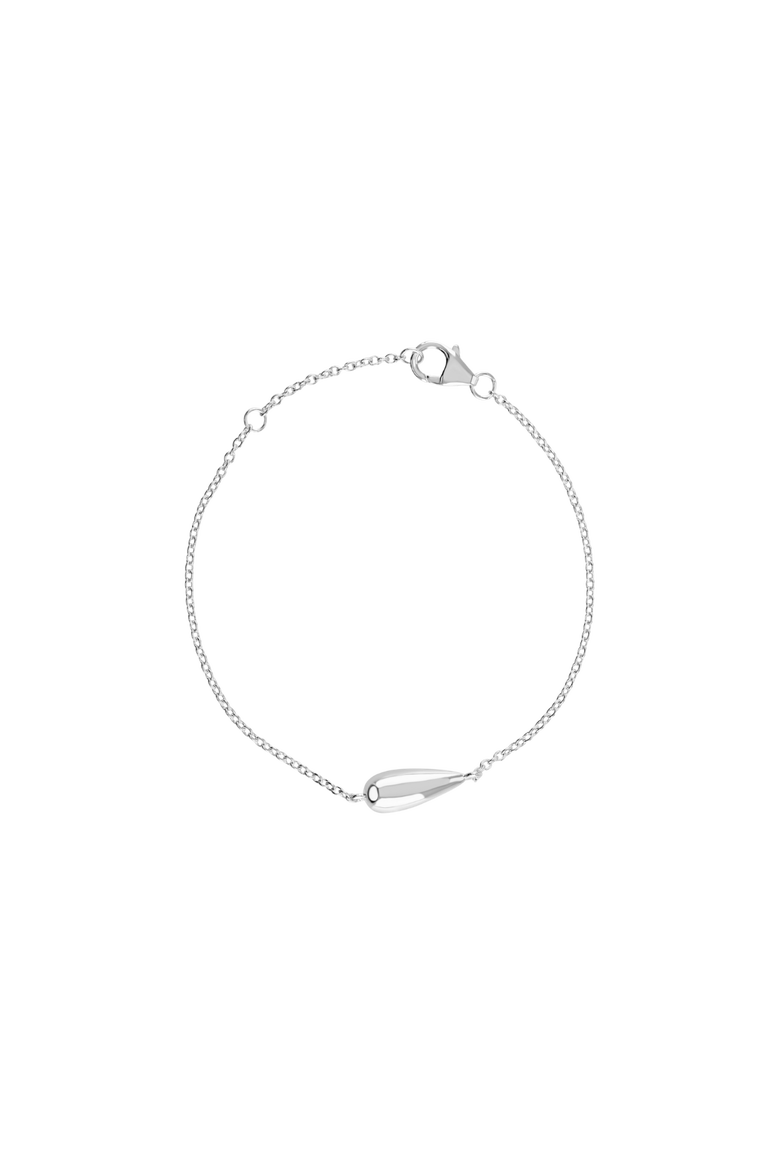 Single Drop Bracelet, Main, color, Sterling Silver