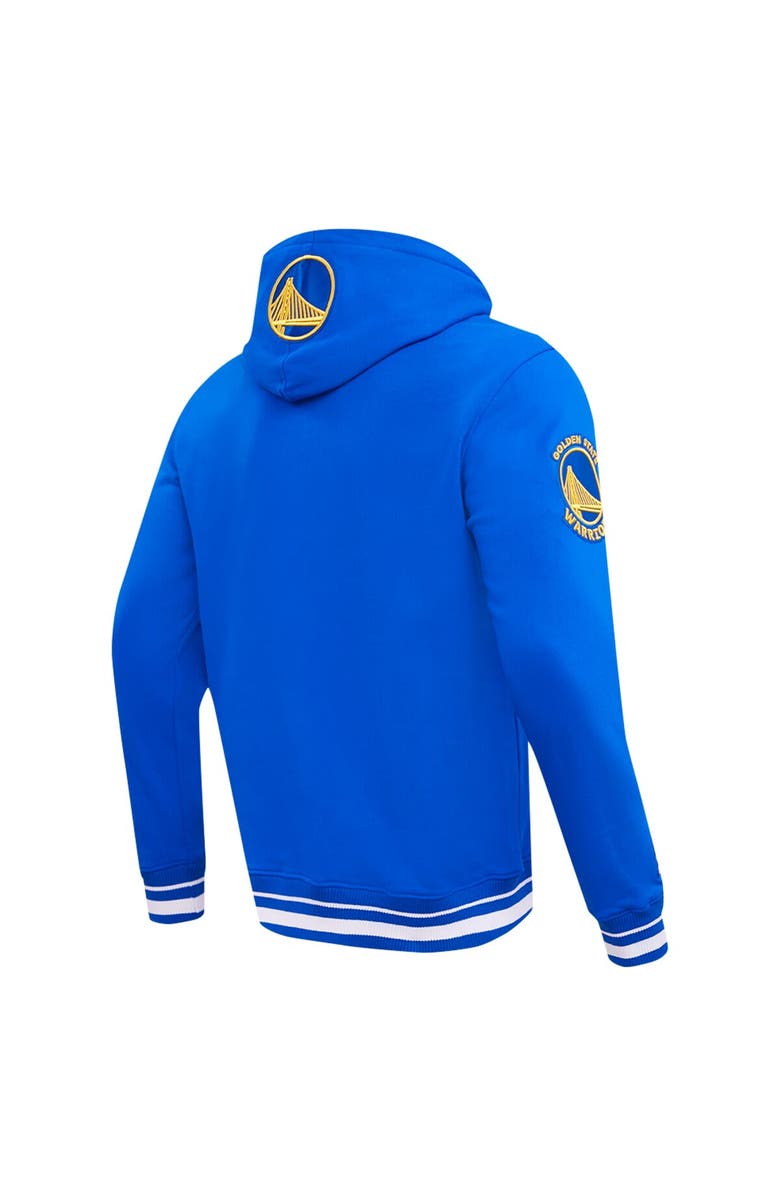 PRO STANDARD Men's Pro Standard Royal Golden State Warriors Script Tail Pullover Hoodie, Alternate, color, Royal