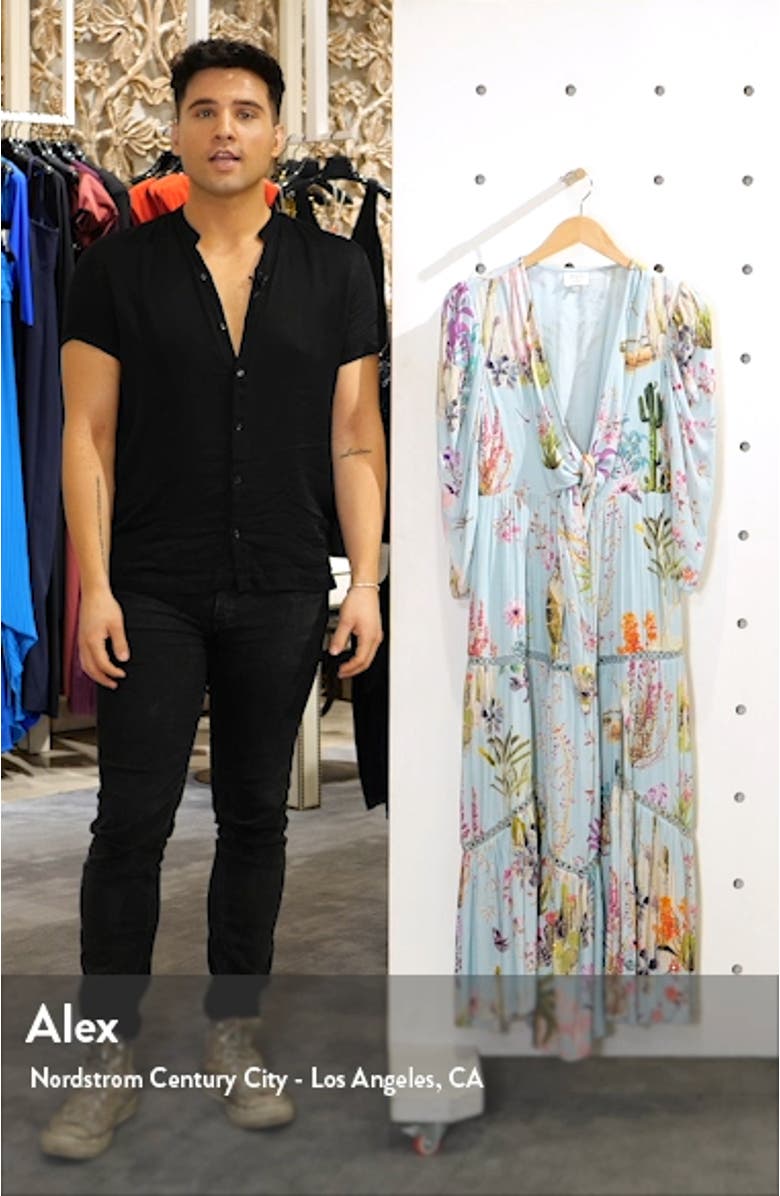 Crinkle Rayon Cover-Up Dress, sales video thumbnail