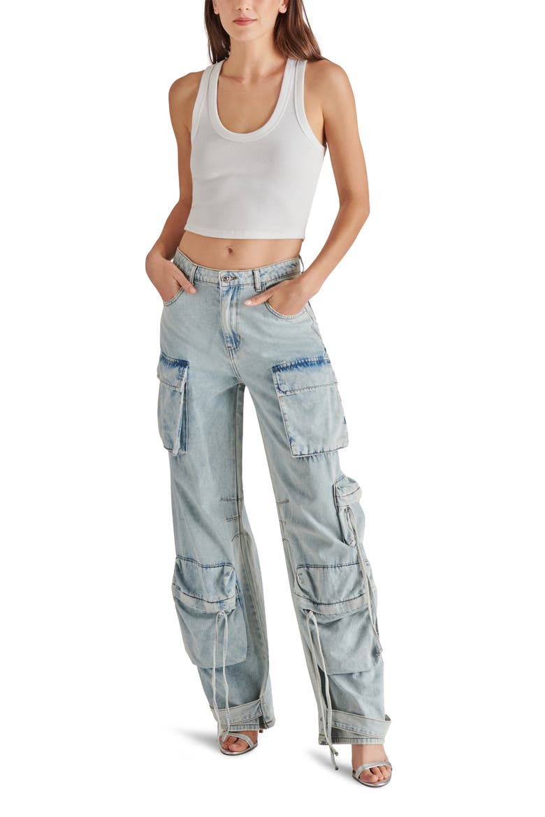 Duo Cargo Jeans, Alternate, color, LIGHT BLUE