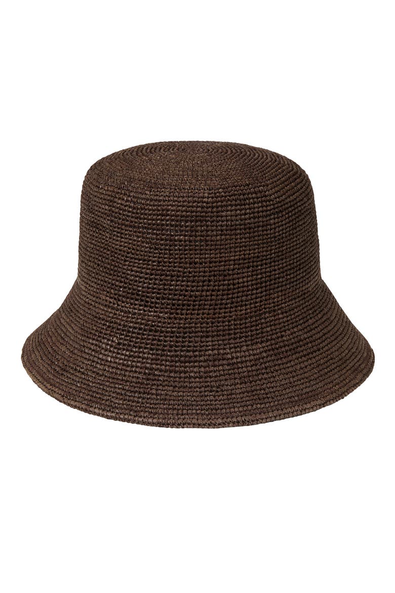 The Inca Raffia Bucket Hat, Alternate, color, COCO