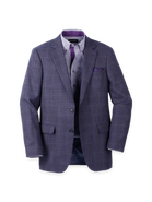 Paul Fredrick Cotton Blendsingle Breasted Notch Lapel Sport Coat
