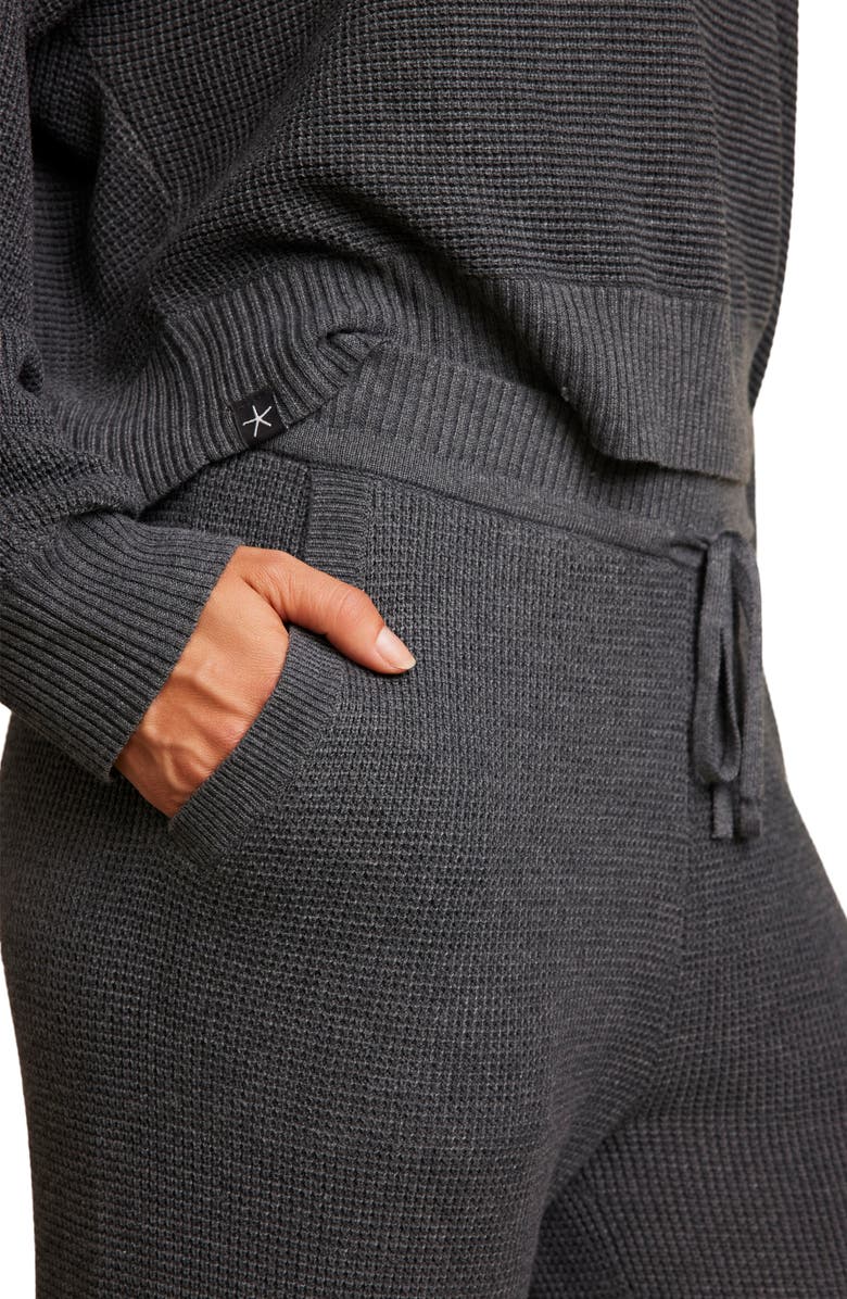 Barefoot Dreams<sup>®</sup> Waffle Knit Drawstring Pants, Alternate, color, 