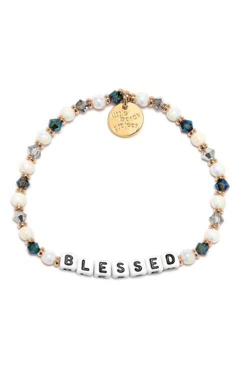 Blessed Beaded Stretch Bracelet
