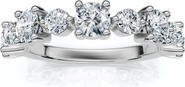 Bliss Diamond 1.13Ct Natural Diamond Stackable Wedding Ring Gold 14k Gold
