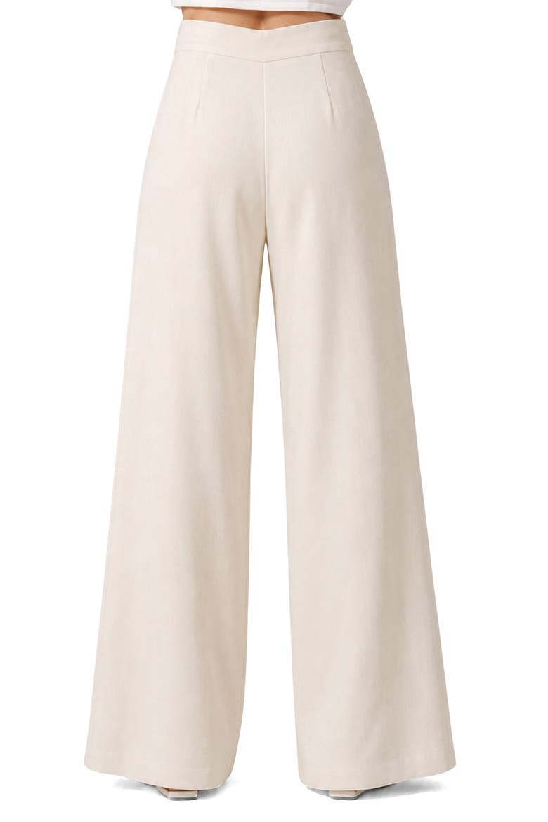 Veronica Wide Leg Pants, Alternate, color, IVORY
