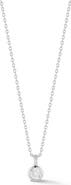 GLAZE JEWELRY Bezel Set Cubic Zirconia Pendant Necklace