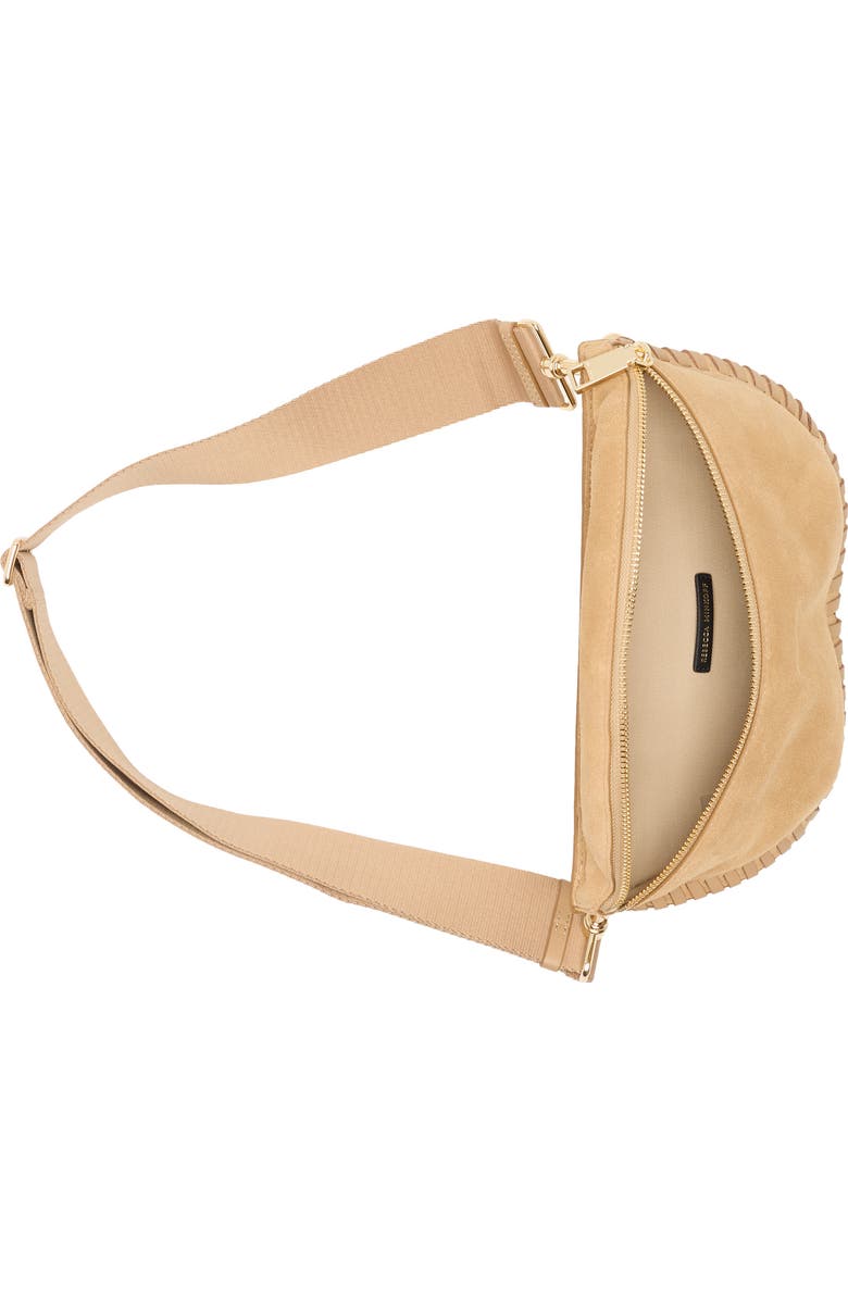 Rebecca Minkoff Darren Whipstitch Leather Belt Bag, Alternate, color,